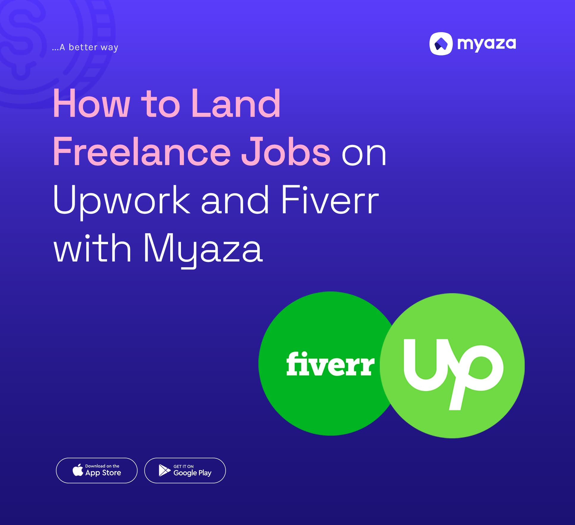 How to Land Freelance Jobs on Upwork and Fiverr with Myaza