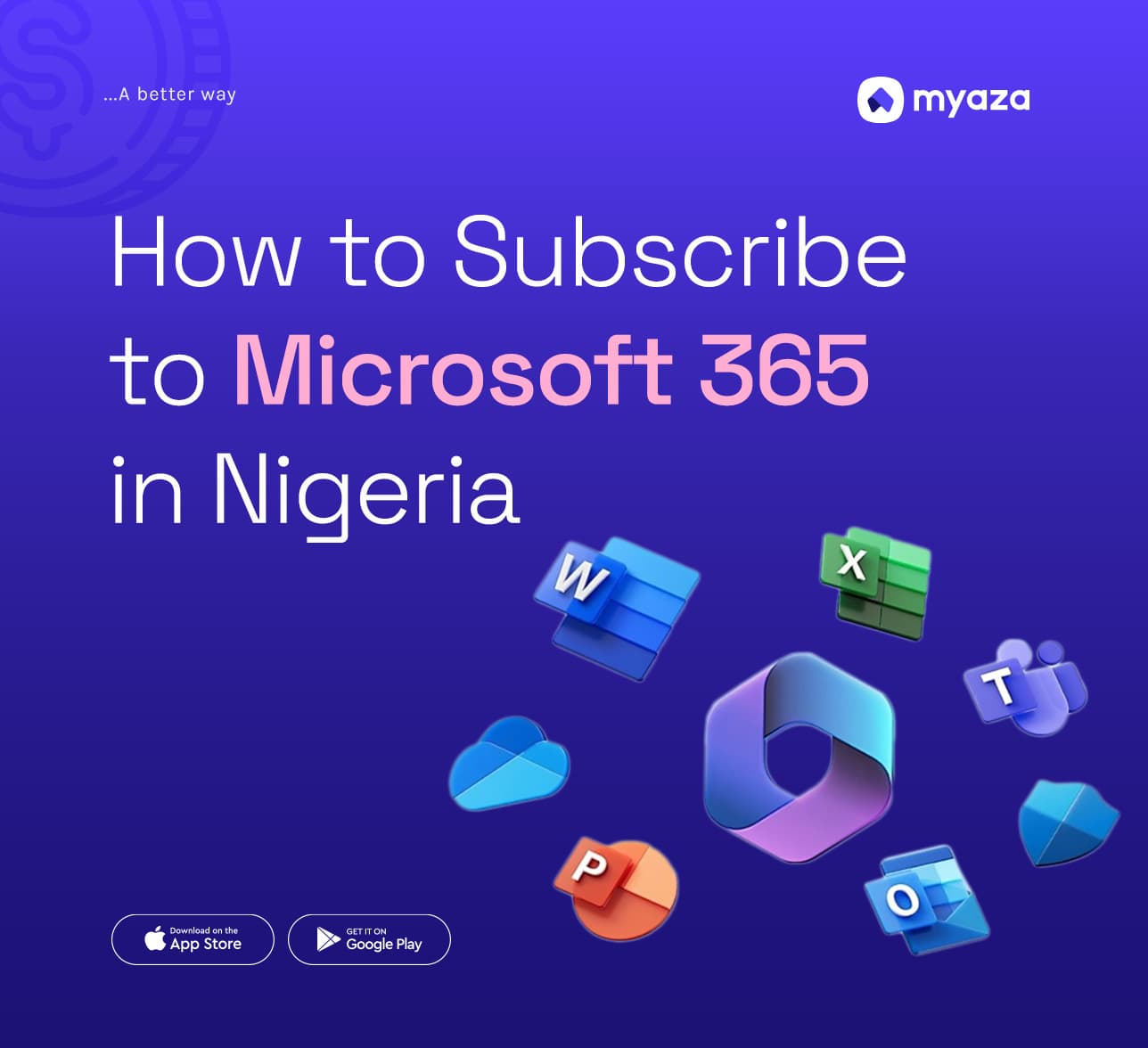 How to Subscribe to Microsoft 365 in Nigeria