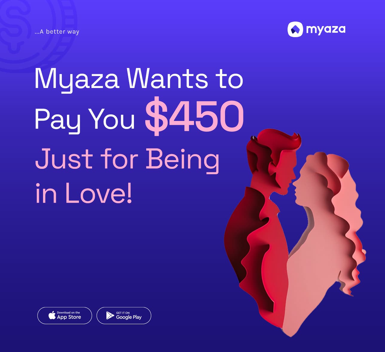 Myaza Wants to Pay You $450 Just for Being in Love! đđ°