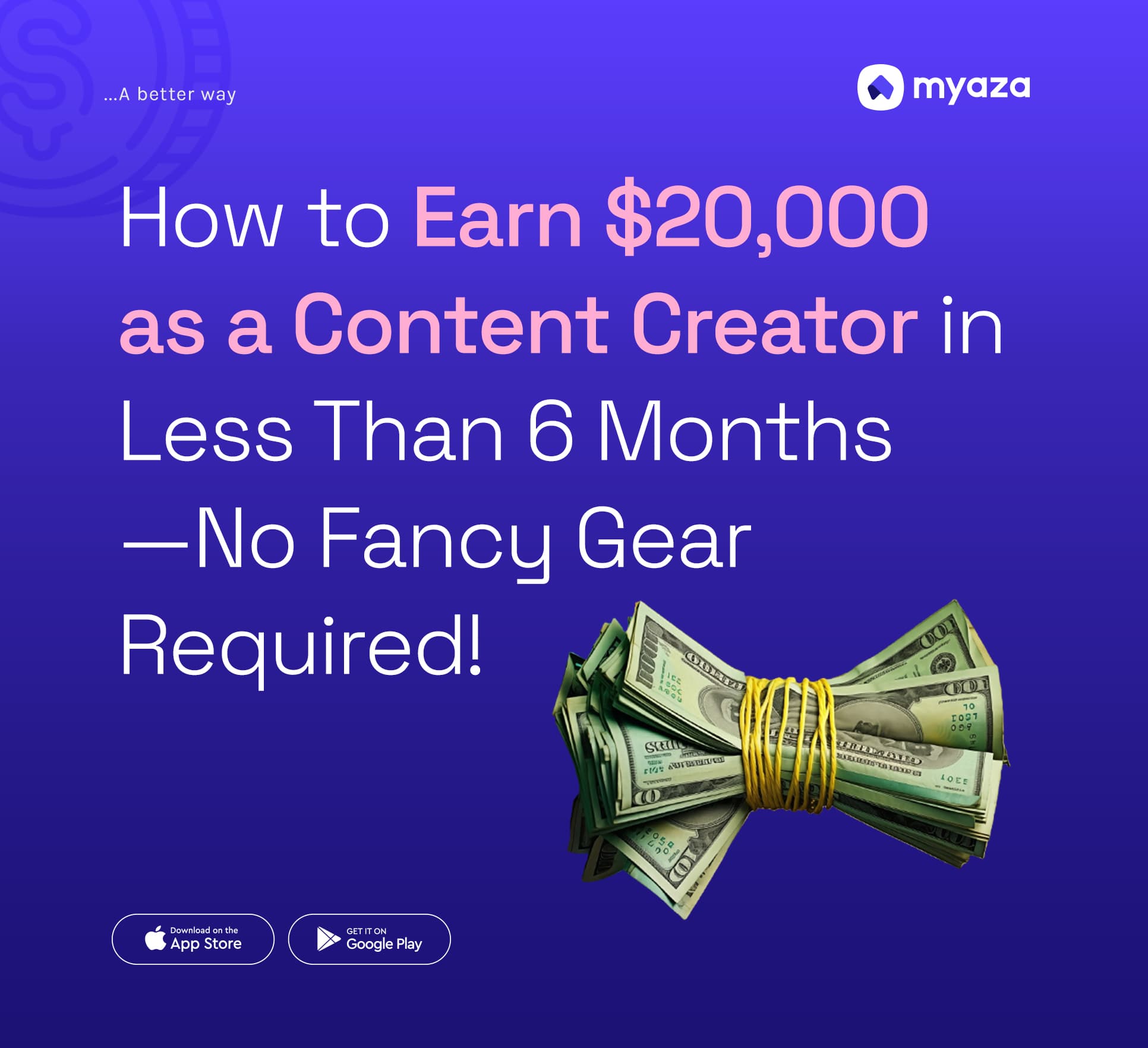 How to Earn $20,000 as a Content Creator in Less Than 6 Months—No Fancy Gear Required!